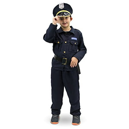 Boo! Inc. Plucky Police Officer Children's Halloween Dress Up Roleplay Costume