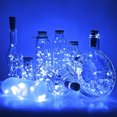 thumbnail image 2 of Wine Bottle Lights with Cork,1 Pack 20 LED Battery Operated Fairy String Lights Mini Copper Wire Bottle Lights for DIY, Party,Christmas,Wedding, 2 of 6