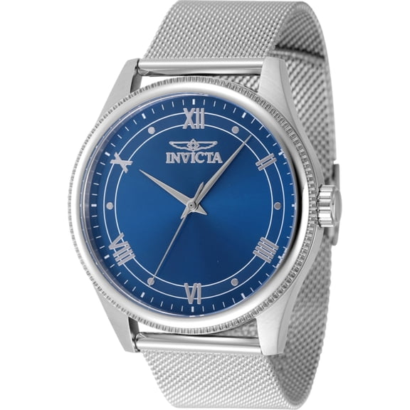 Invicta 48478 Men's Celestial Blue Dial Silver Bracelet Watch