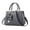Grey, variant on Womens Tote Bag Fashion Ladies Purse Satchel Shoulder Bags Tote Leather Bag For Ladies Small Beach Tote