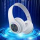 thumbnail image 3 of Auriculares Bluetooth, Auriculares Inalámbricos Bluetooth Inteligentes Auriculares Estéreo de Alta Fidelidad Plegables para Oficina en Casa, 3 of 5