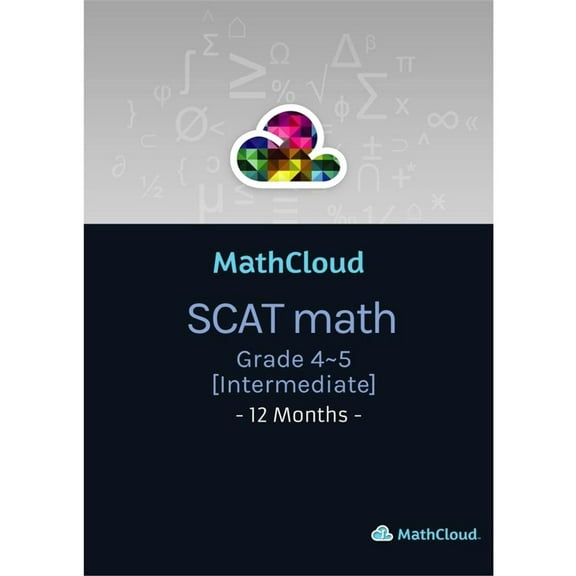 MathCloud MathCloud SCAT-Math Grade 4~5 Intensive 12 Year-14 Year, Academic Training Course