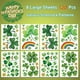 thumbnail image 2 of CALLE. Pegatinas para ventana del día de San Patricio, adornos de PVC, pegatinas decorativas removibles para ventana, pegatinas para ventana de, 2 of 8