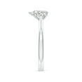 thumbnail image 3 of ANGARA Natural 1 Ct. Diamond Solitaire Engagement Ring in Sterling Silver for Women (Ring Size: 4), 3 of 10