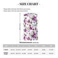 thumbnail image 4 of Xecao Violets Flowers print basketball shirt for both men and women, a unisex basketball jersey perfect for theme parties-XX-Large, 4 of 6