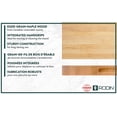 thumbnail image 2 of MAISON RODIN Butcher Block Edge-Grain Canadian Maple Wood, 2 of 4