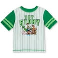 thumbnail image 2 of Disney Toy Story Woody Buzz Lightyear Slinky Dog Rash Guard and Swim Trunks UPF 50+ Outfit Set Infant to Little Kid, 2 of 5