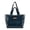 Navy, variant on Wrangler Clear Tote Bag for Women with Leopard Print Insert & Pouches, Brown