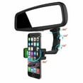 thumbnail image 2 of 360 °   Car Rearview Mirror Rotation Adjustable Phone Holder Mount Multifunction, 2 of 12