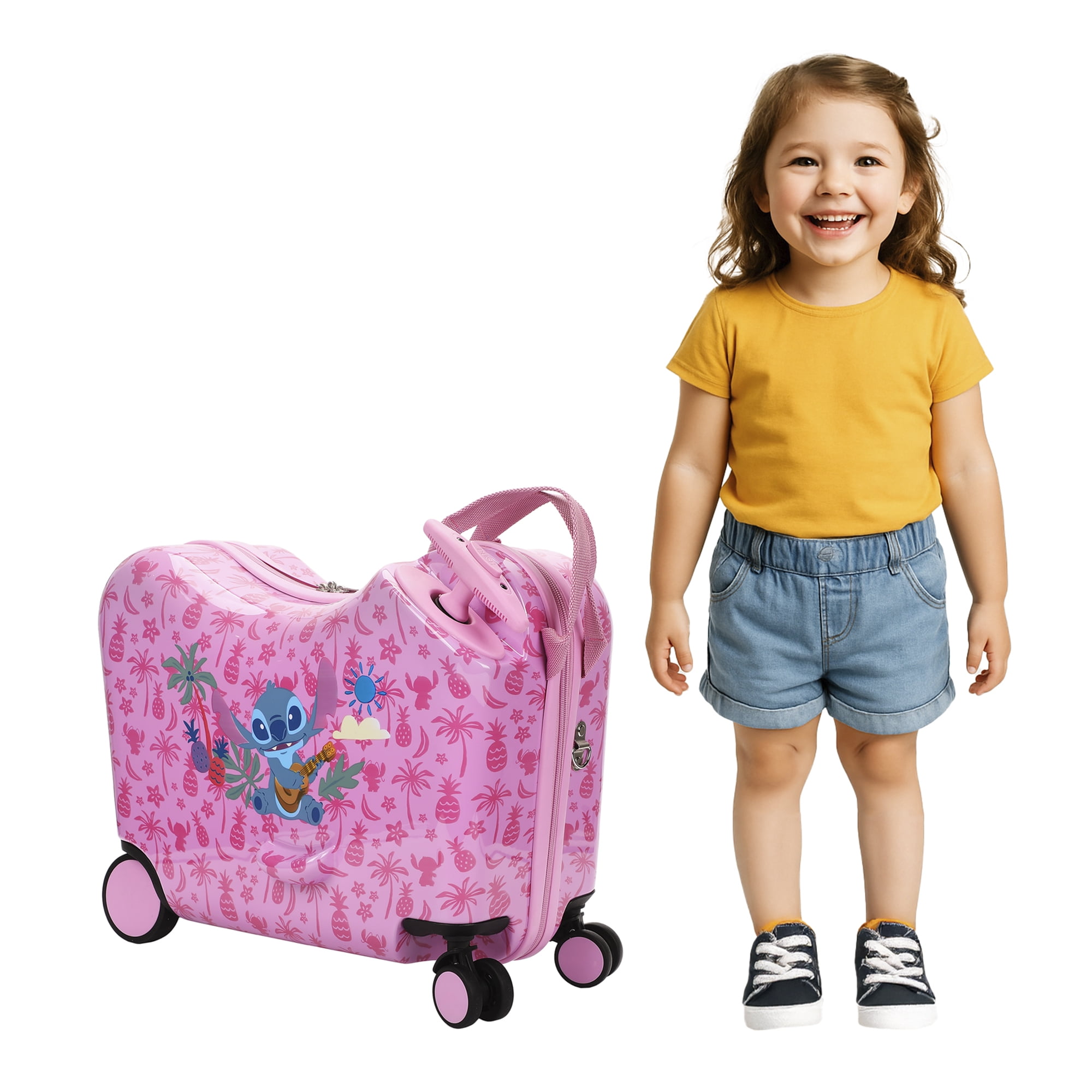 Lilo & Stitch Tropical Stitch Ride-On Luggage For Kids & Toddlers