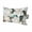 White, variant on Magnolia Blossom Outdoor Pillows for Chaise Lounge Chair Waterproof Lumbar Pillows with Insert&Adjustable Strap Beach Headrest Pillow Spring White Floral Flowers Farmhouse Green Pool Pillow 11"x16"