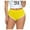 Yellow, variant on biudgviw Cut out Yoga Shorts for Women Mid Rise Seamless Athletic Shorts Slim Fit Workout Running Shorts for Volleyball