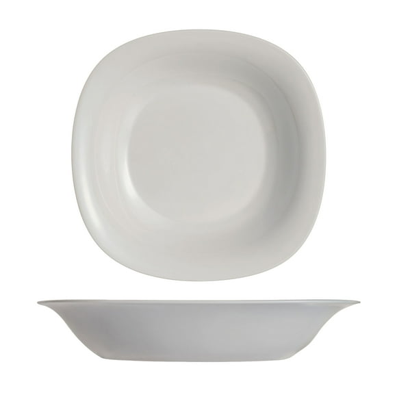 Juego De 4 Platos Hondo De Opal Gris Luminarc Carine
