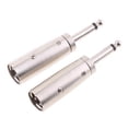 thumbnail image 1 of Tastenkappen XLR RCA Enchufe 3Pin 1/4 ''6,35mm Cable Mic Adaptador, 1 of 7