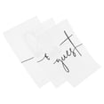 thumbnail image 1 of UPOUART 3Pcs Black Cloth Alphabet Hanging Painting for Photo Hangable Wall Decoration Decorators, 1 of 8