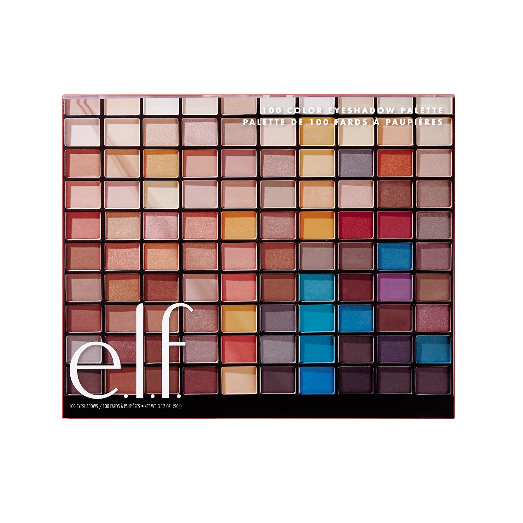 e.l.f. Holiday 100 Color Eyeshadow Palette Gift Set
