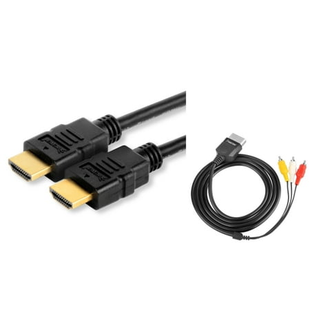 Insten 25Ft 25 Feet HDMI Cable M/M 1080P HDTV+AV Video Audio Cable For Microsoft Xbox