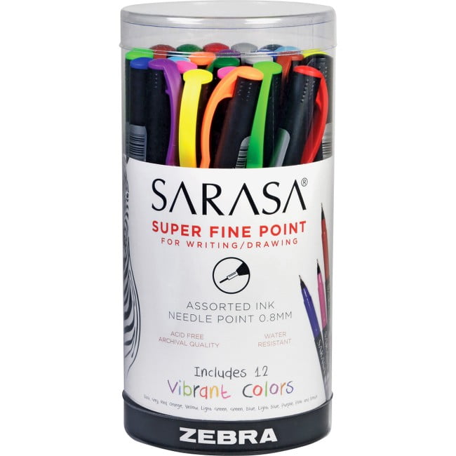Zebra1PK Zebra Pen Sarasa Fineliner Pen
