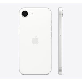 Restored AT&T, Apple Cell Phones, iPhone 16e A3212 128GB, 8GB RAM, White/6.1 in