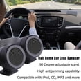 thumbnail image 5 of Kuymtek Audio Alta Eficiencia Del Tweeter Del Altavoz Del Coche La Media Bóveda Con El Soporte, 5 of 5