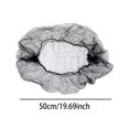 thumbnail image 3 of Hair Net 100Pcs 20Inch Packed Individually High Elastic Nylon Edge Hair For Women Buns Service Dancer Cooking Wigs, 3 of 7
