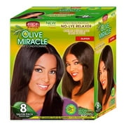 African Pride Olive Miracle No Lye Relaxer 8 Touch-Up Kit
