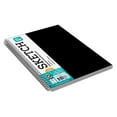 Pen+Gear 12" x 9" Spiral Sketch Book, 75 Sheets of White, Acid Free