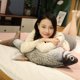 thumbnail image 4 of 13 estilos 30-100CM simulación pez juguetes de peluche realista tilapia carpa besugo almohada de peluche suave relleno cama respaldo cojín creativo D, 4 of 5