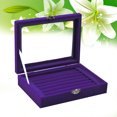 thumbnail image 2 of MasteelfCA Boîte de Rangement pour Bijoux (Violet), 2 of 7