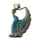 thumbnail image 1 of s de de Escultura de de resina Adornos de Bronce Figura bailarina de pavo real, 1 of 5