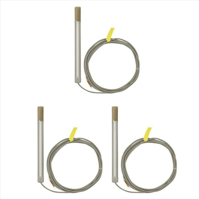 3X Sensor de Temperatura y Humedad de Metal RS485 Tubería Resistente A Altas Temperaturas Chip Industrial de Alta Precisión FG6485