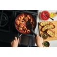 thumbnail image 4 of KitchenAid Hard Anodized Nonstick Saute Pan with Lid, 3-Quart, Onyx Black, 4 of 5
