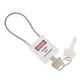 thumbnail image 2 of Candados de - para , Hogar, Almacenamiento, Gimnasio, Armarios, Estuche, Cajones, Cajas de Herramientas, Blanco Cola Candado de bloqueo de seguridad, 2 of 8