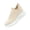Khaki, variant on Platform Loafers for Women Comfortable | Womens Slip On Sneakers Lightweight | Women's Walking Shoes Work Long Hours | Thick Rocking Bottom