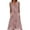 Rose A, variante sur bbymog Robes pour Femmes Grande Taille Robes d'Été Mode Vintage Sans Manches Col en V Floral Robe Midi Ajustée Robes de Plage pour Femmes Gris B TTG