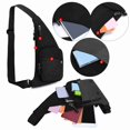 thumbnail image 3 of Bolsa de para Hombres Bag Hombres de Hombro de Cuerpo Cruzado Ligero Mochila Bolsa de Cofre Para Caminatas en Bicicleta ViJes, 3 of 7