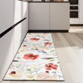 thumbnail image 4 of Pioneer Flower Floral Print Pattern Kitchen Rug Mat,Kitchen Runner Rugs Non Skid Washable,Decorative Kitchen Floor Mats for Kitchen,Sink,Laundry,17"X47", 4 of 5