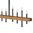 thumbnail image 4 of 3864WA Hinkley Lighting Wells - Twelve Light Linear Chandelier in Transitional-Industrial Style - 60.25 Inches Wide by 35.75 Inches High, 4 of 4