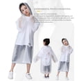 thumbnail image 4 of Raincoat for Kids, EVA Kids Rain Coats Reusable Rain Poncho Jacket for Boys and Girls, 4 of 10