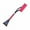 Red, variant on Nkmbld Detachable Snow Shovel for Car, Ice Scraper and Extendable Snow Brush, Lightweight Emergency Snow Shovel for Driveway Car Home Garage, Orange