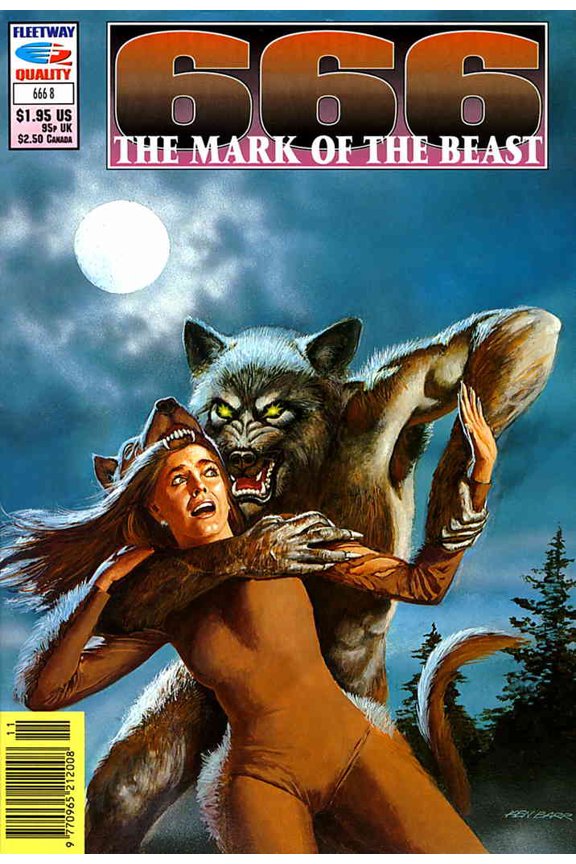 666: The Mark of the Beast #8 VF ; Fleetway Quality Comic Book