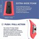 thumbnail image 5 of Foam Snow Brush & Roof Snow Rake Light Foam Head Snow Broom, 5 of 5