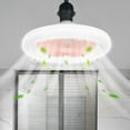 thumbnail image 3 of XGFHYJEH Ceiling Fan with Light, Ceiling Fan & Light Remote Controls, Chandelier Ceiling Fans, Modern Ceiling Fan, Ceiling Fan Clearance, White Flush Ceiling Fan, Smart Ceiling Fan, 3 of 7
