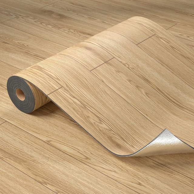 Homease Rouleau de Revêtement Vinyle Autocollant PVC 23"x 196 Pouces/32 Pi2, Planches de Bois Vinyle Épais Auto-Adhésif - Imperméable, Résistant à l'Usure, Installation Facile - Bois Naturel