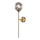 thumbnail image 1 of Toystoory Lámpara de pared compacta LED Luz de pared simple moderna con brazo dorado largo para dormitorio Sala de estar Café Iluminación y accesorios transparente Toystoory HA027218-01, 1 of 6