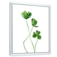 thumbnail image 3 of Designart 'Field Green Plant Detail Clover' Farmhouse Framed Canvas Wall Art Print, 3 of 5