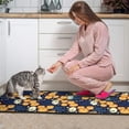 thumbnail image 3 of Happy Halloween Pumpkin Pattern Kitchen Rugs Sets Of 2,Anti Fatigue Kitchen Mat Rugs Non Slip Washable,Decorative Kitchen Floor Mats for Kitchen,Sink,Laundry,17"X30"+17"X47", 3 of 7