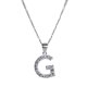 thumbnail image 4 of Dije Letra G Inicial Plata .925 con Cadena de Plata .925, 4 of 4