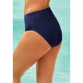 thumbnail image 3 of Swimsuits for All Women's Chlorine Resistant Full Coverage Swim Brief, 3 of 4