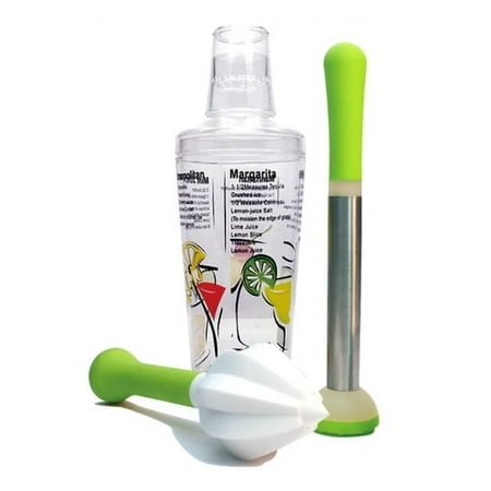 Cuisinox Shaker, Muddler, Jigger and Reamer Set (B00ETJB976)